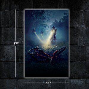 Stranger Things poster - 11x17 wall art print merch gift netflix series movie